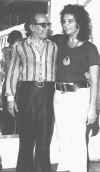 Com Roberto Carlos no camarim do estinto Caneco, em Botafogo, RJ (anos 70)
