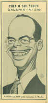 caricatura na revista Radiolândia (1959)