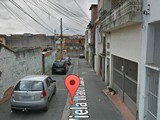 Foto da viela Waldir Calmon, no bairro Vila Matilde, na cidade de São Paulo, SP (CEP 03556-015).